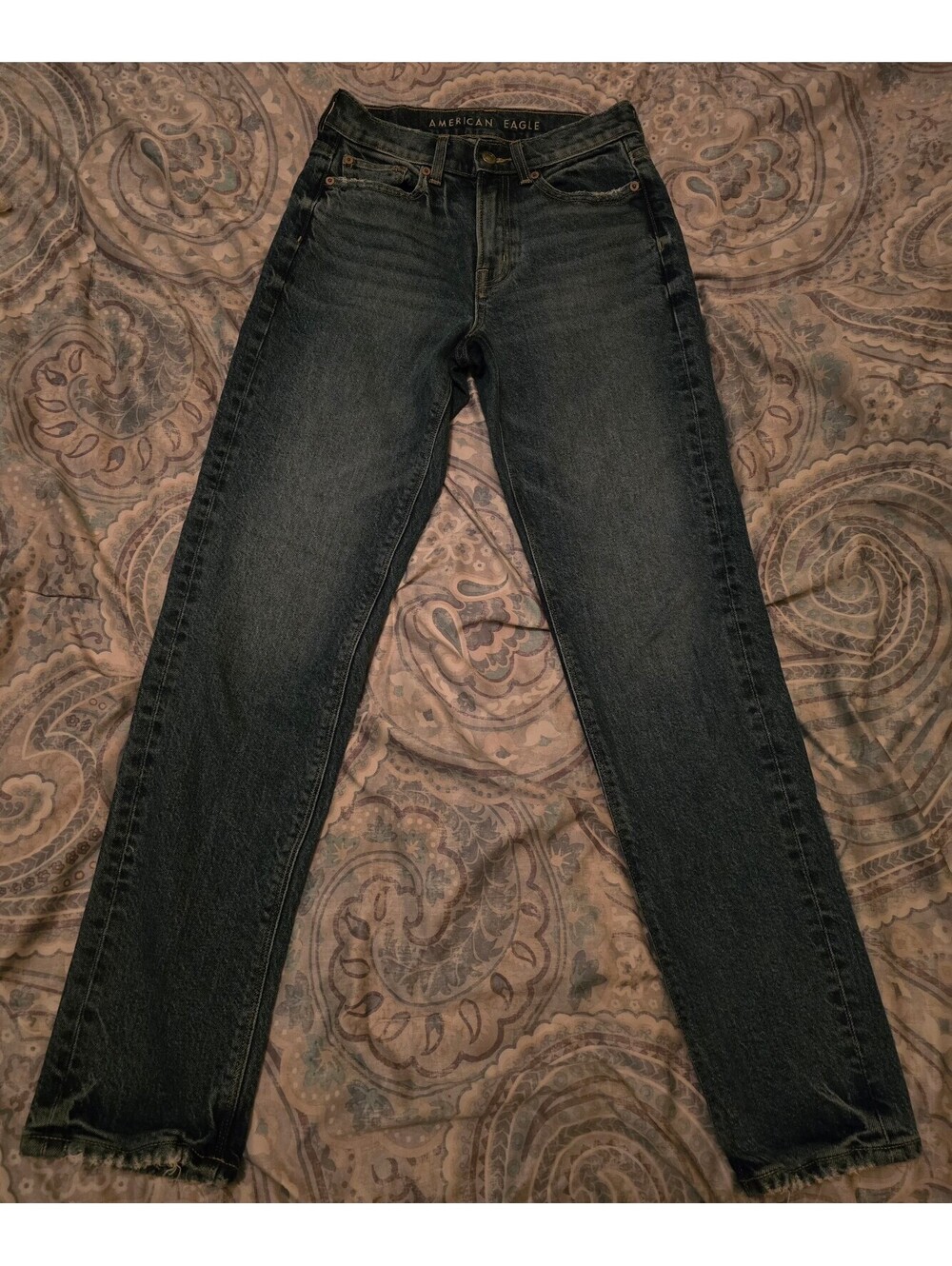 American Eagle Medium Wash Mom Jeans